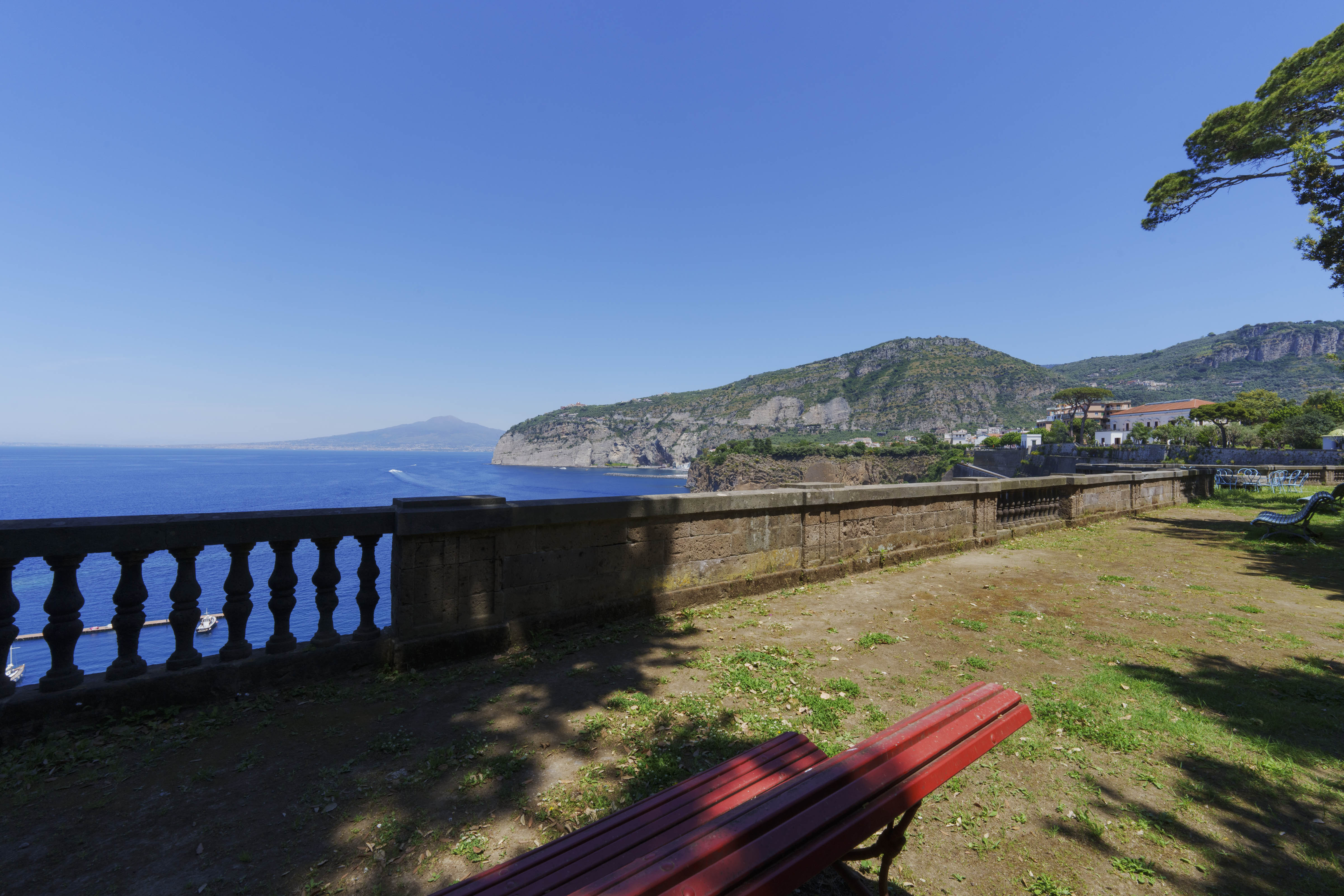 Villa Preziosa, Sorrento, Veduta golfo di Napoli, Vesuvio